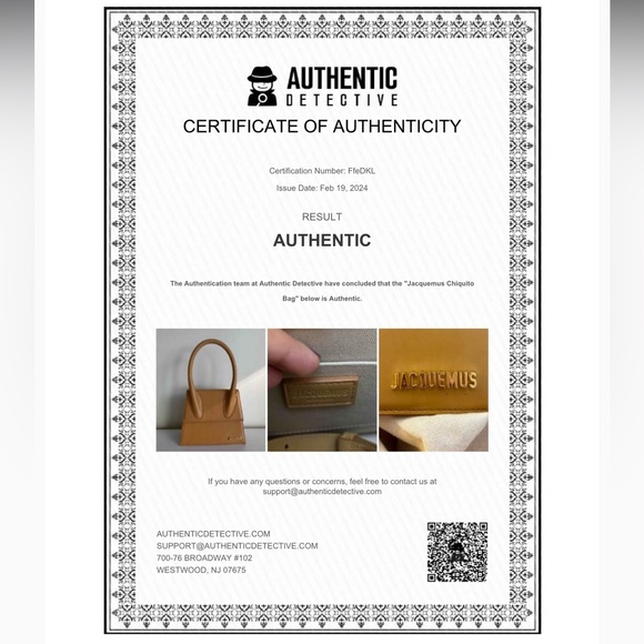 🩷✨SOLD✨🩷 Jacquemus Le Grand Chiquito Bag Beige Dark Yellow - Picture 3 of 8